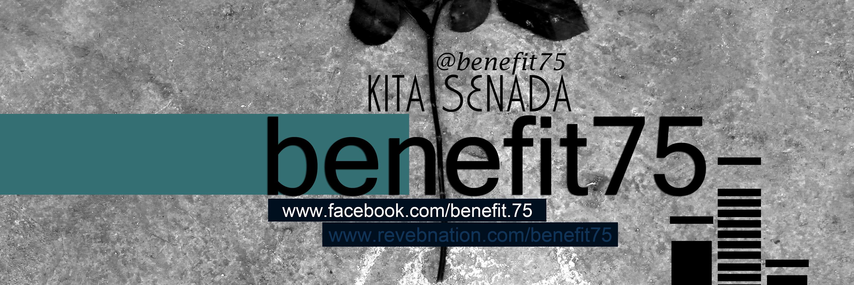 Benefit 75 banner