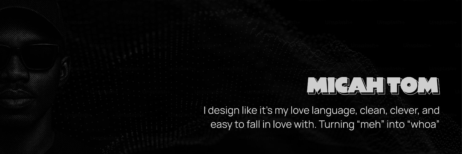 Tom | UiUx Designer banner