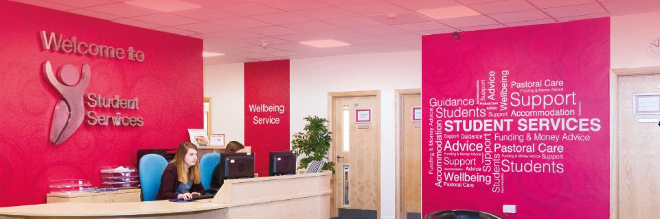 St Mary's Student Services banner