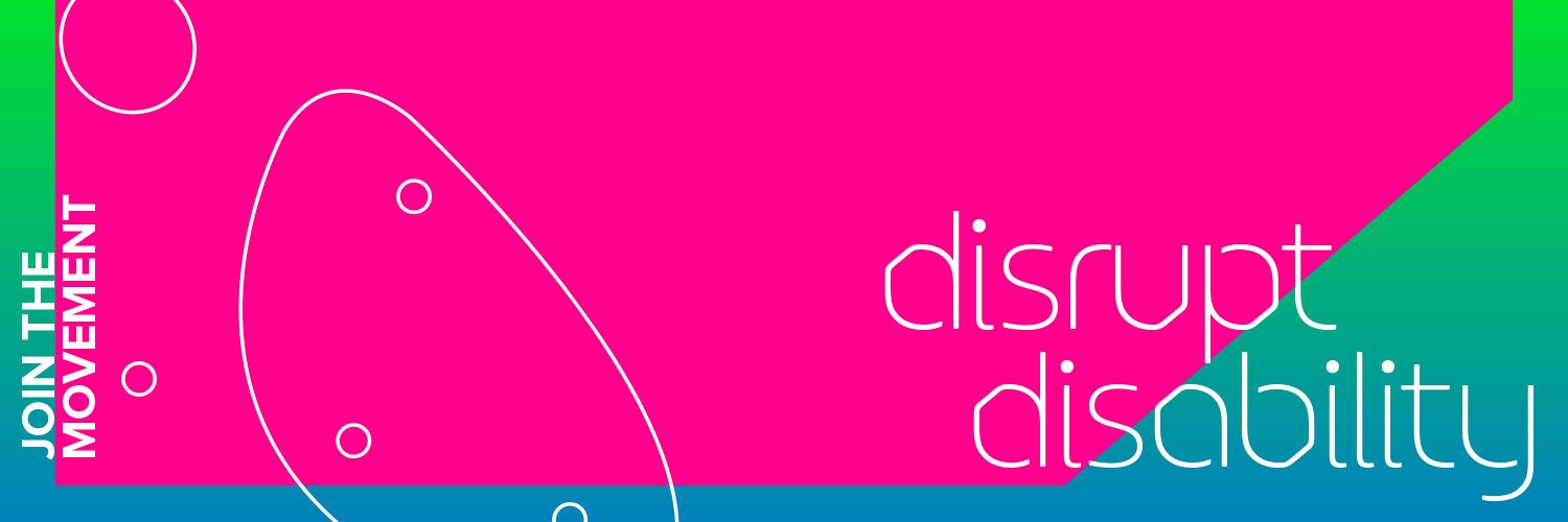 DisruptDisability banner