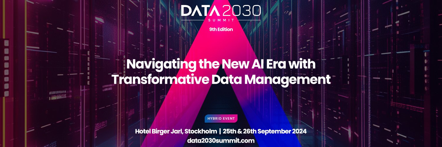 Data 2030 Summit banner