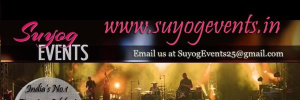 Suyog Events Profile Banner