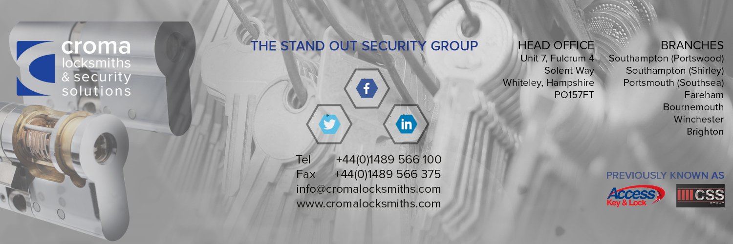Croma Locksmiths banner
