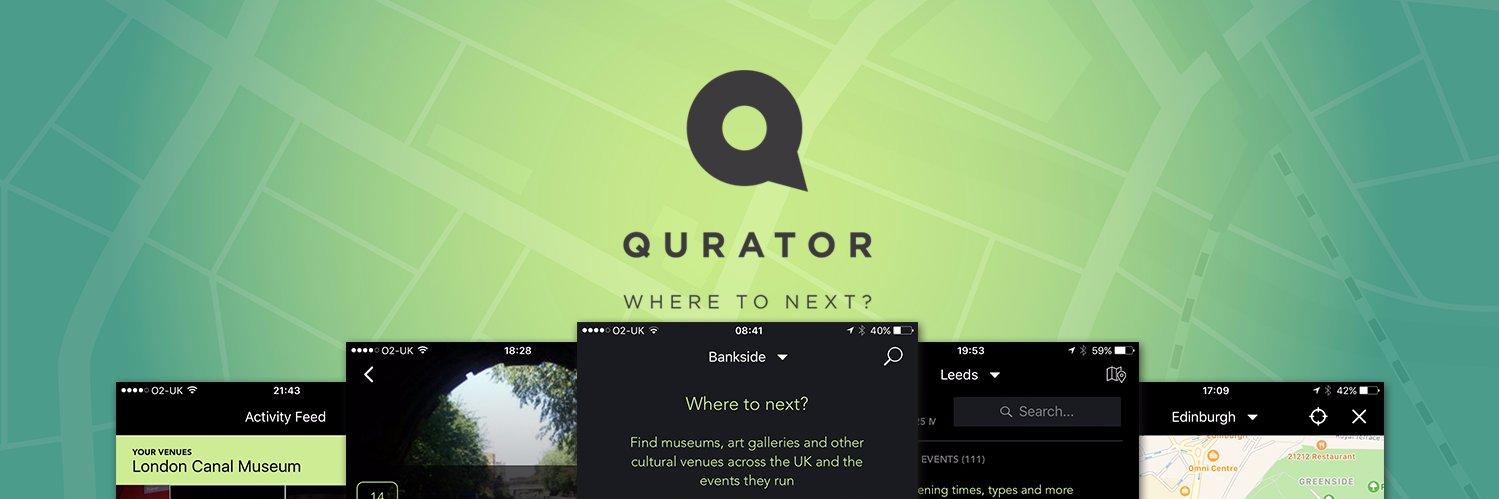 quratorapp's profile banner image