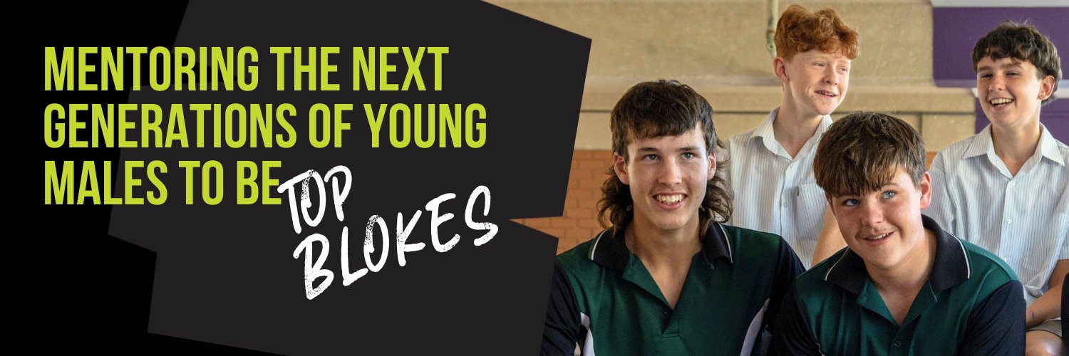 Top Blokes Foundation banner
