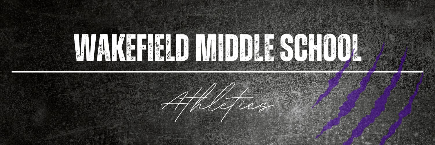 Wakefield Middle School Athletics banner