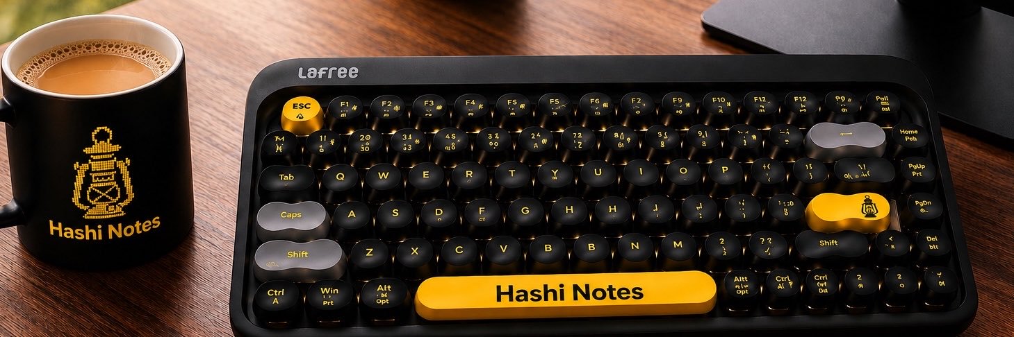 Hashinote's profile banner image