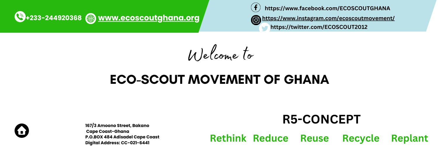 Eco-Scout Movement Of Ghana 🇬🇭🇬🇭🇬🇭🇬🇭🇬🇭 banner