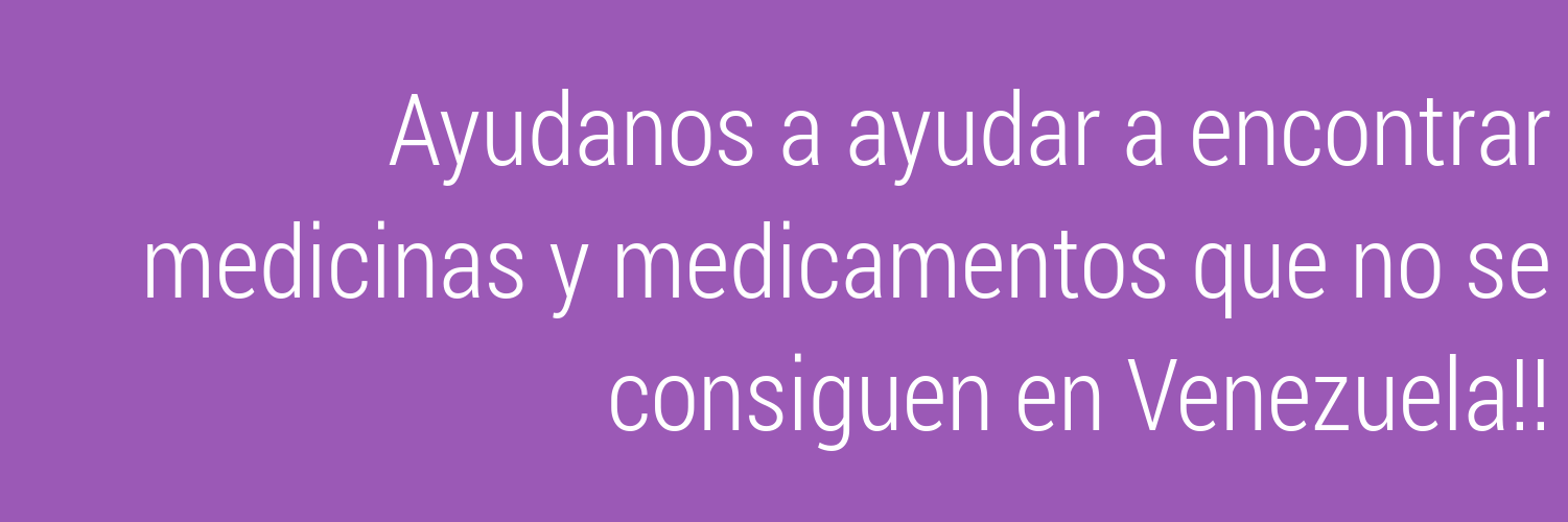 Medicinas Venezuela banner