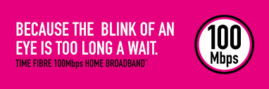 TIME fibre banner