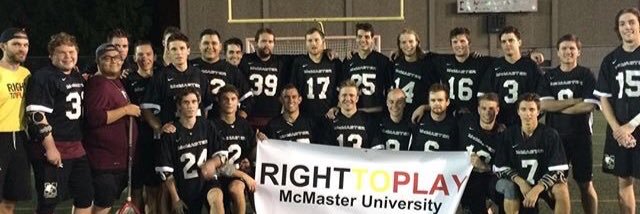 McMaster Lacrosse banner