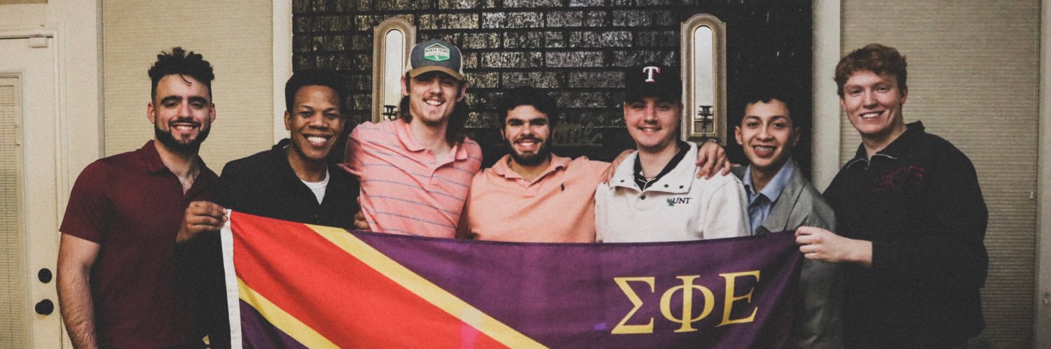 UNT Sigma Phi Epsilon banner