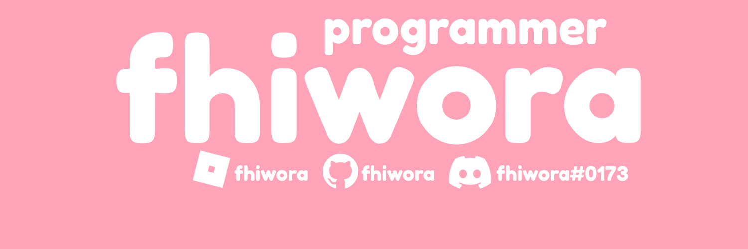 fhiwora's profile banner image