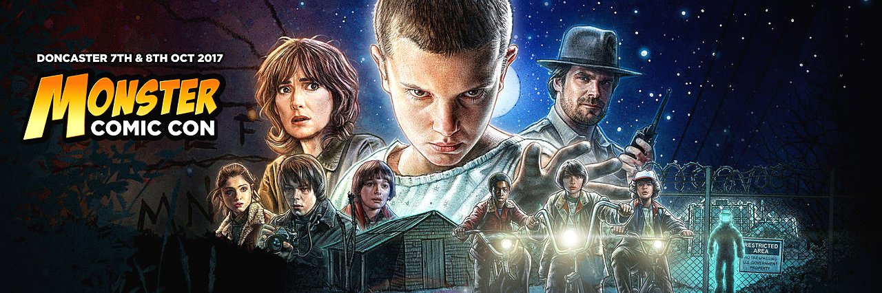 MONSTER COMIC CON banner