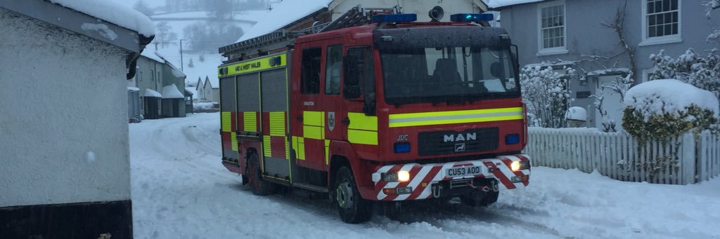 Knighton FireStation banner