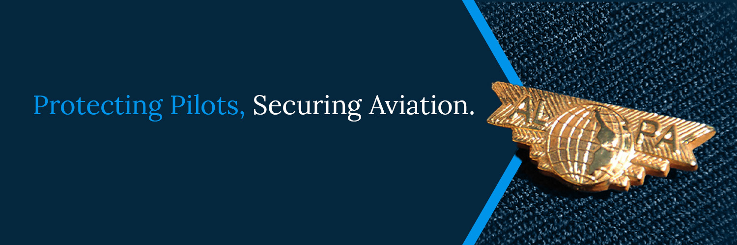 Air Line Pilots Association banner