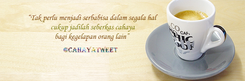 Cahaya Tweet banner