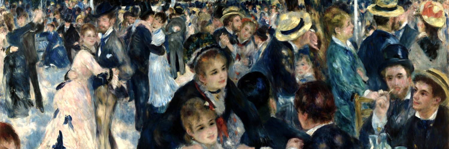Auguste Renoir's banner