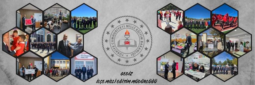 Gediz İlçe Millî Eğitim Müdürlüğü banner