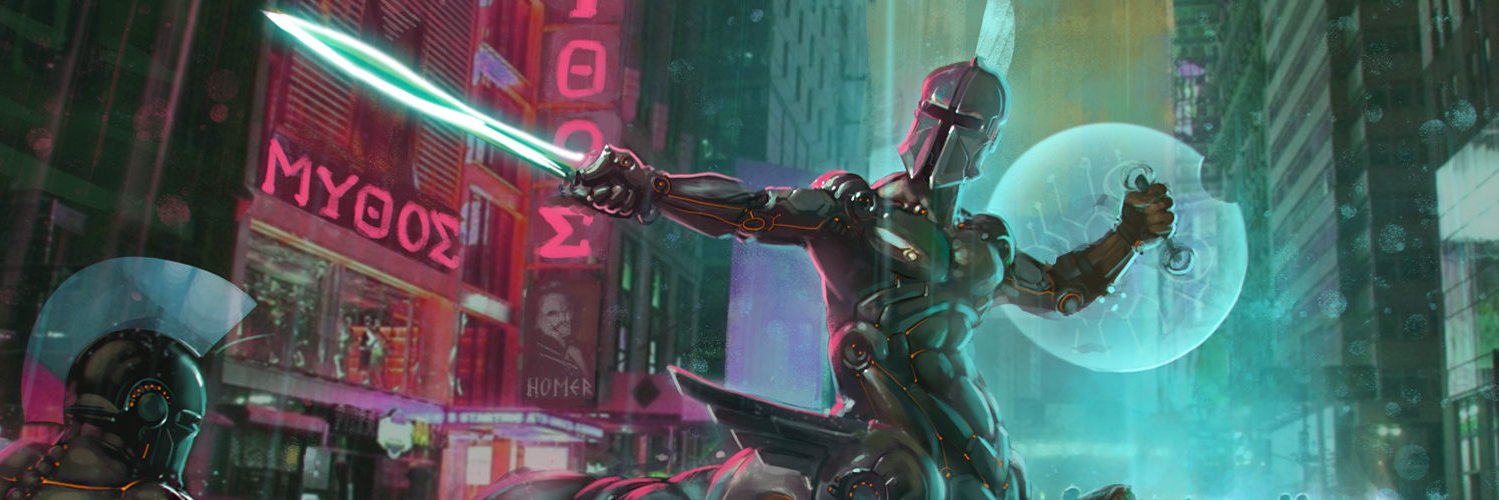Cybermythica's profile banner image