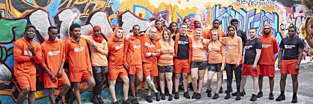 The Running Charity banner