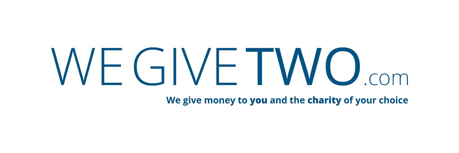 WeGiveTwo's profile banner image