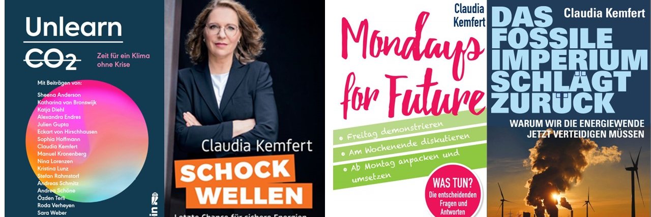 Claudia Kemfert's banner