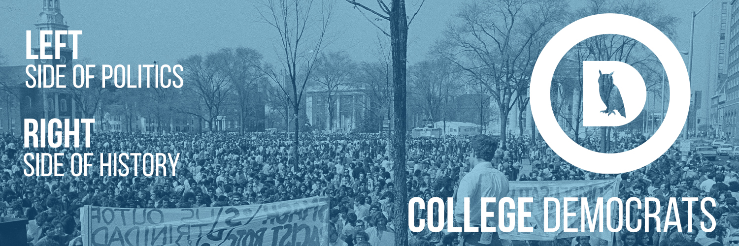 SCSU Democrats banner