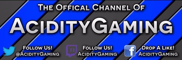 AcidityGaming's profile banner image