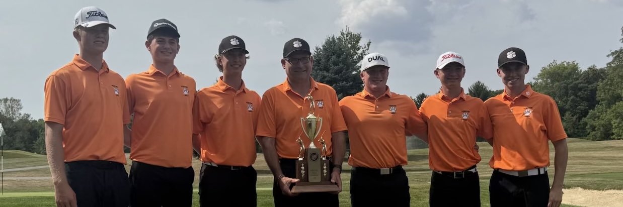 Minster Boys Golf banner