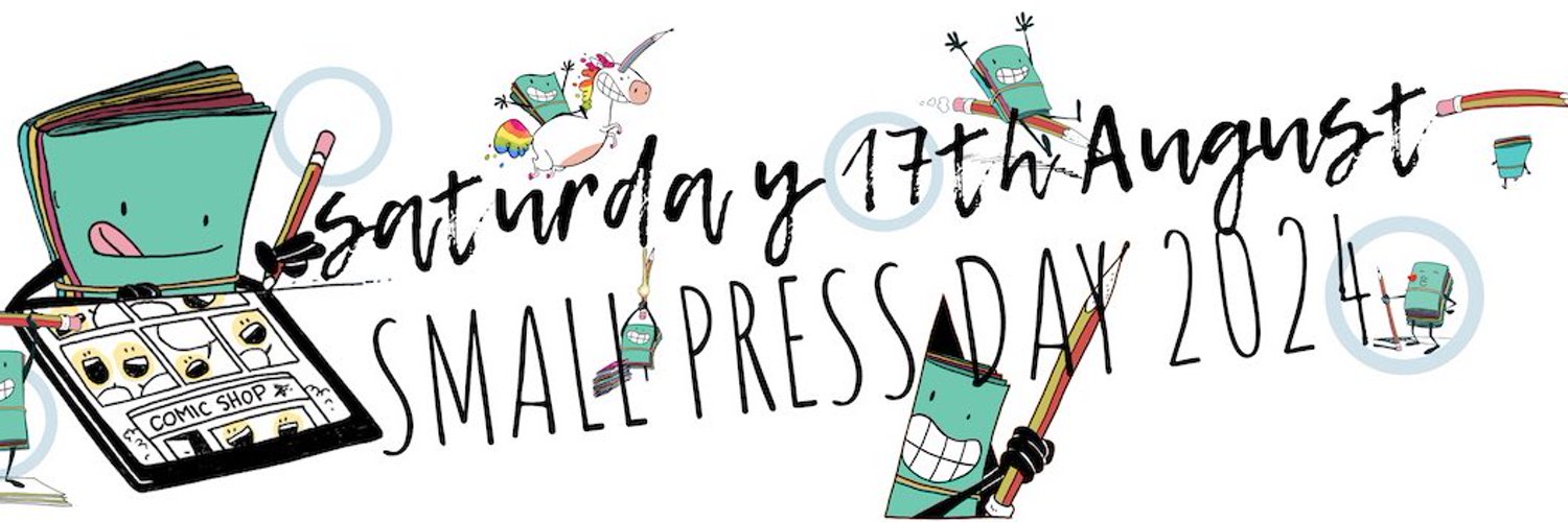 Small Press Day - Saturday 17th August! Profile Banner