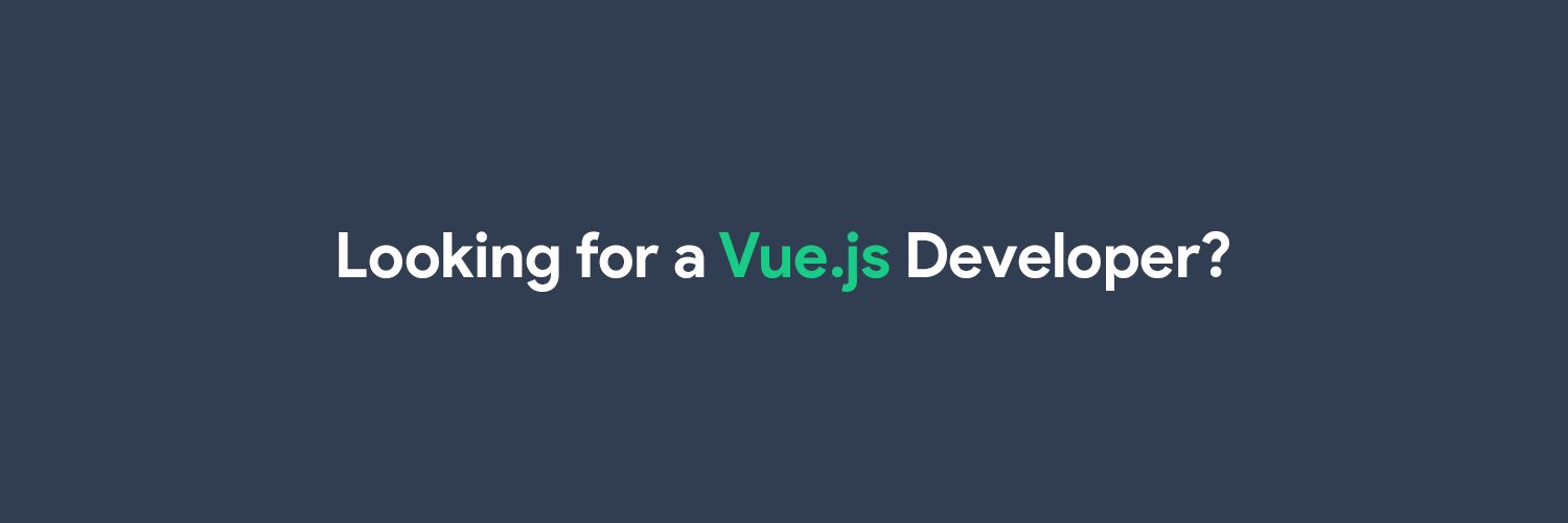 Vue.js Jobs banner