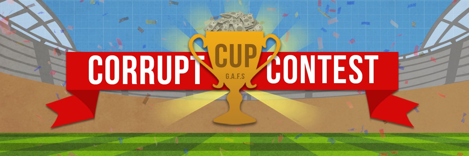 Corrupt Cup Contest banner