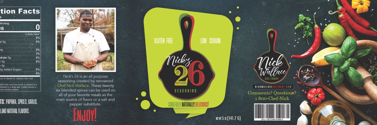 Chef Nick Wallace banner