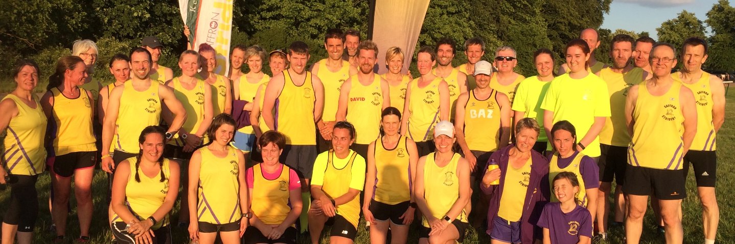 Saffron Striders RC banner