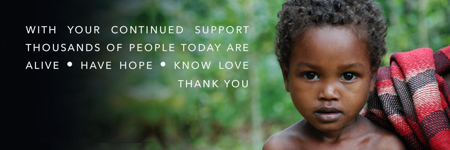 Crisis Aid International banner