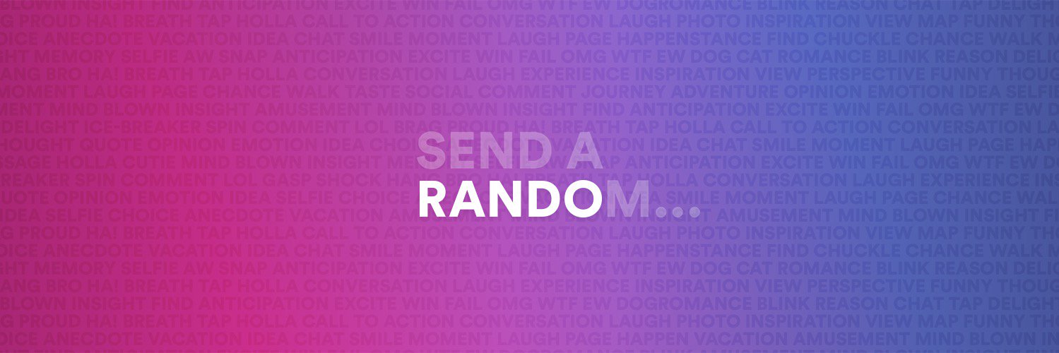 Rando banner