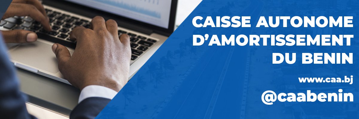 Caisse Autonome d'Amortissement - Bénin banner