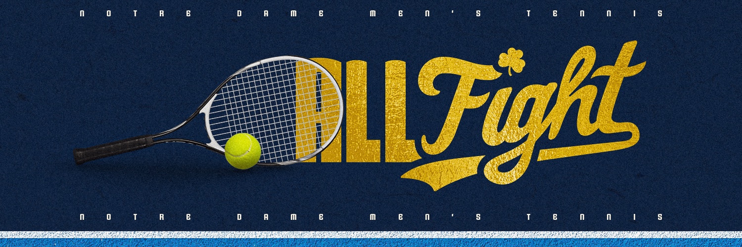 Notre Dame Men's Tennis's banner