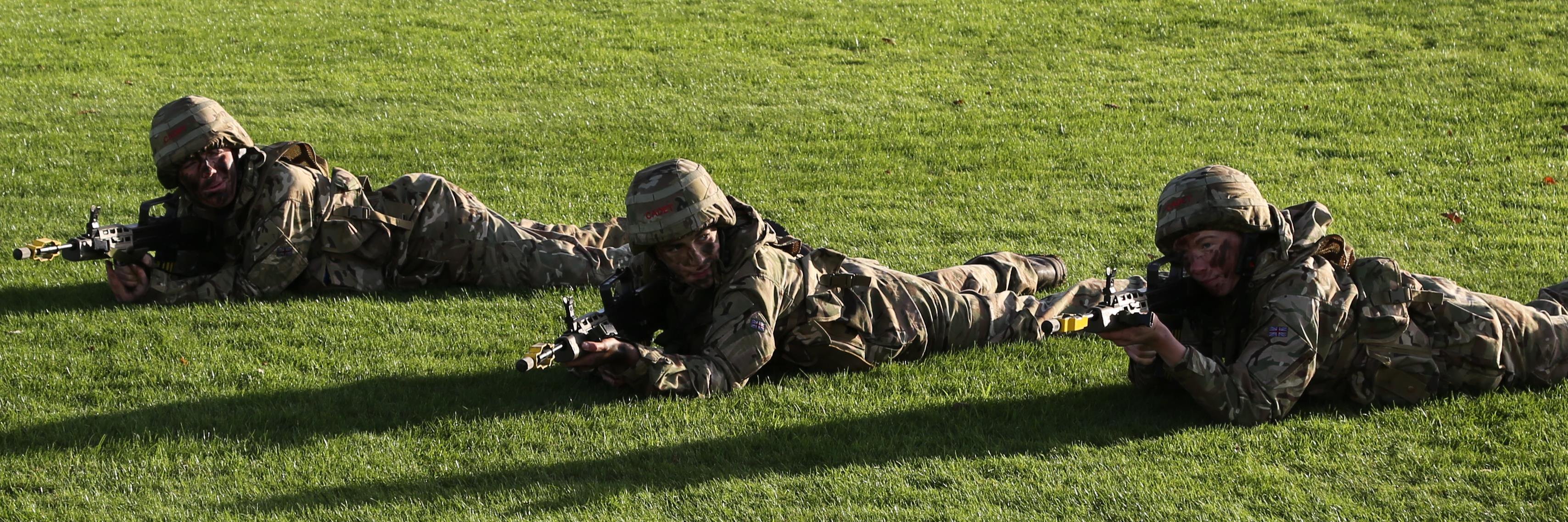 King's Bruton CCF banner