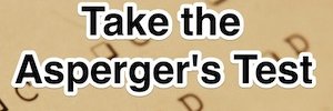 Aspergers Test Site banner