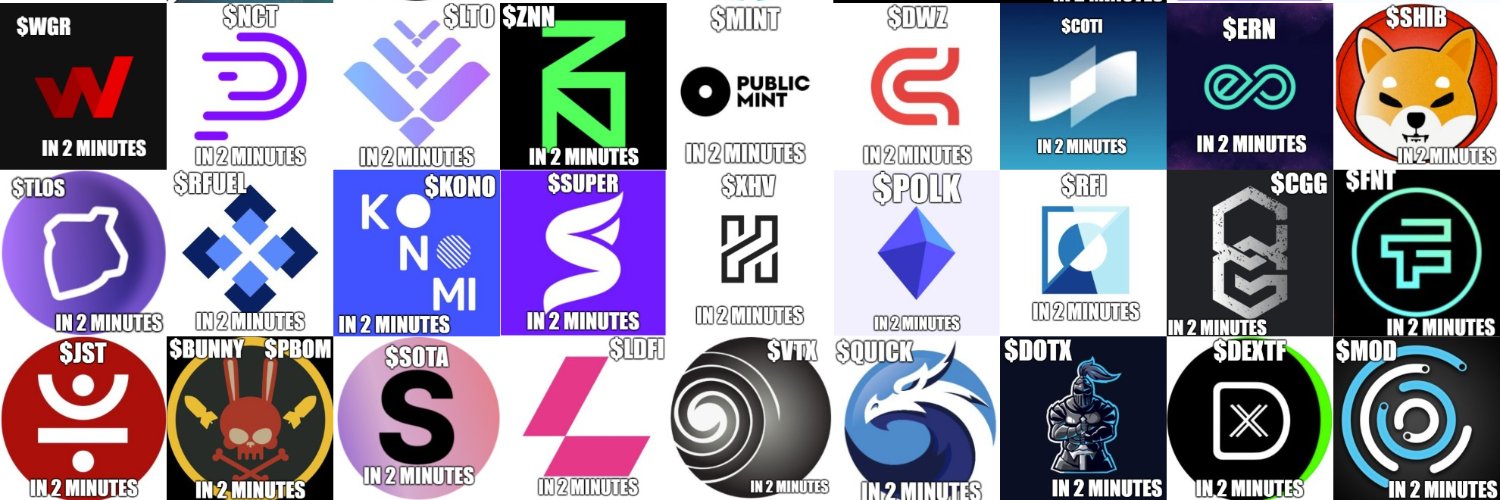 2 Minute Crypto AltCoins and NFTs (@2MinuteAlts) / Posts / X