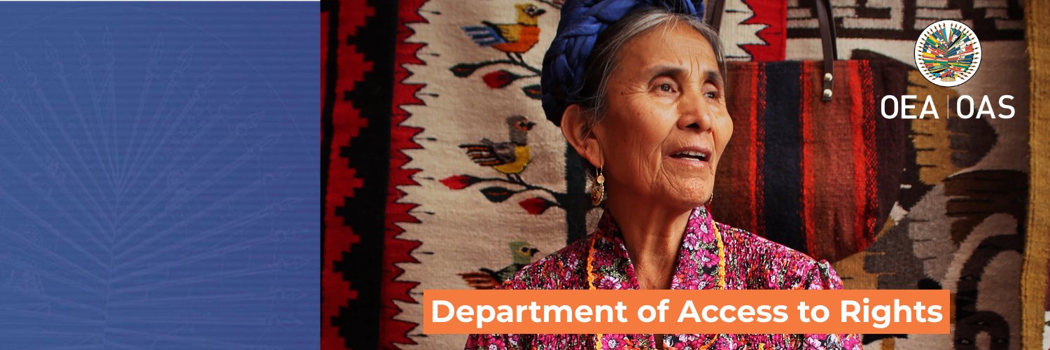 OAS – ⁠⁠Department of Access to Rights banner