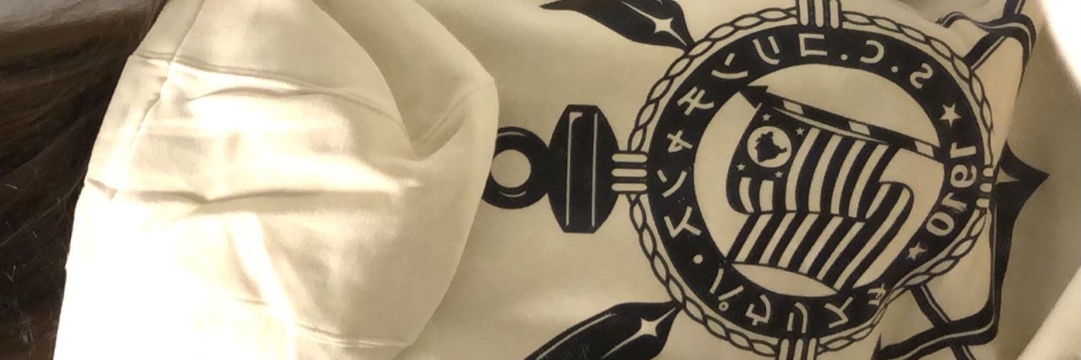 V banner