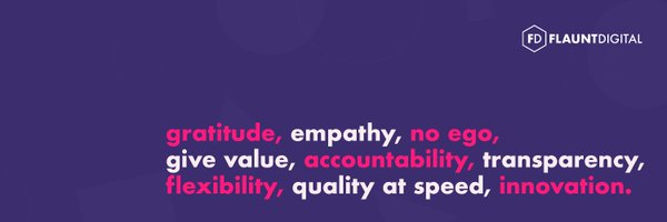 FlauntDigital Profile Banner