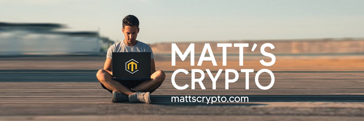Matt's Crypto banner
