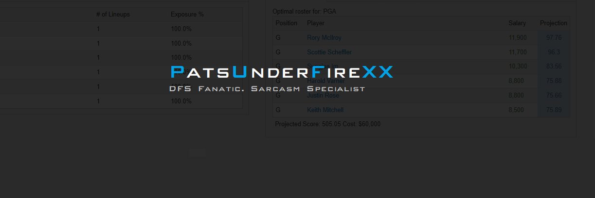 PatsUnderFireXX's profile banner image