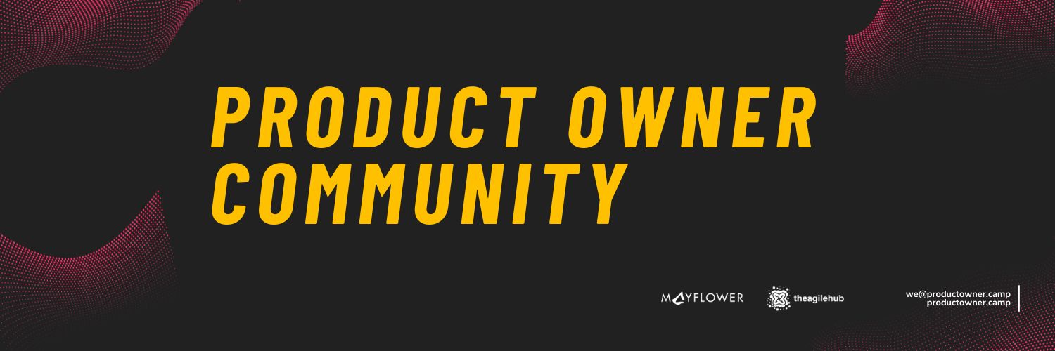 Product Owner Community banner