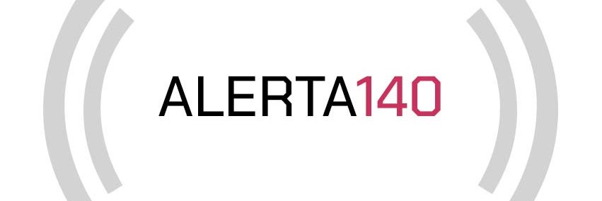 Alerta 140 📢 banner
