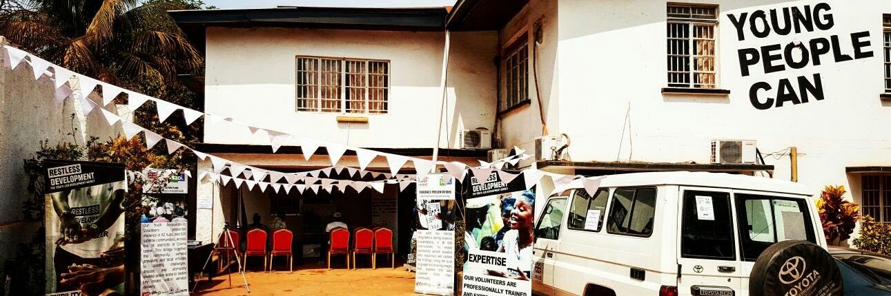 Restless Development Sierra Leone banner